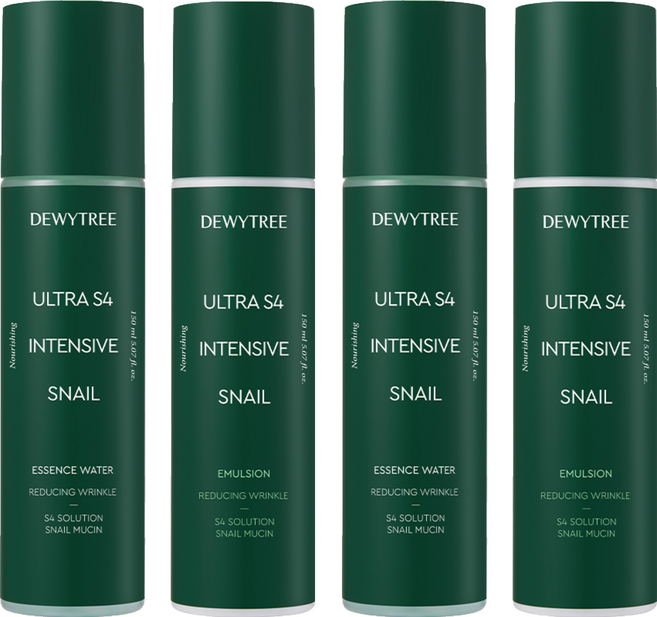 듀이트리 울트라 S4 인텐시브 스네일 에센스워터 150ml + 에멀전 150ml, 2세트