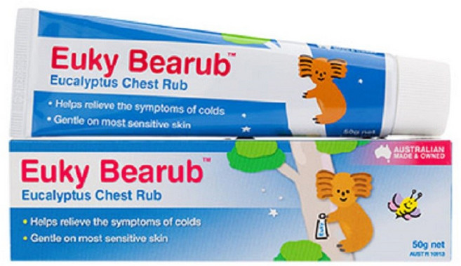 호주 유키 베어럽 100% 유칼립투스 바르는 크림 50g, 1개