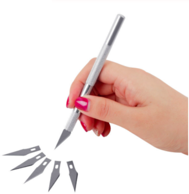 슈가크래프트 도구 공예칼 아트나이프 커터칼 설탕공예 제과제빵, 1개