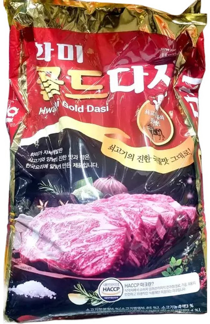 쇠고기 다시 화미 골드 20K 업소용 식당용, 20kg, 1개