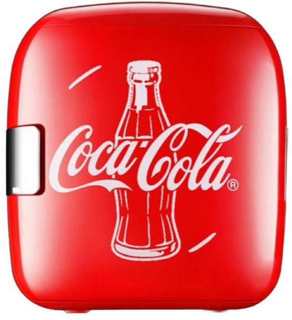 소형냉장고 기숙사 미니내장고 사무실 홈 자동차 침실 화장품, 레드-6L