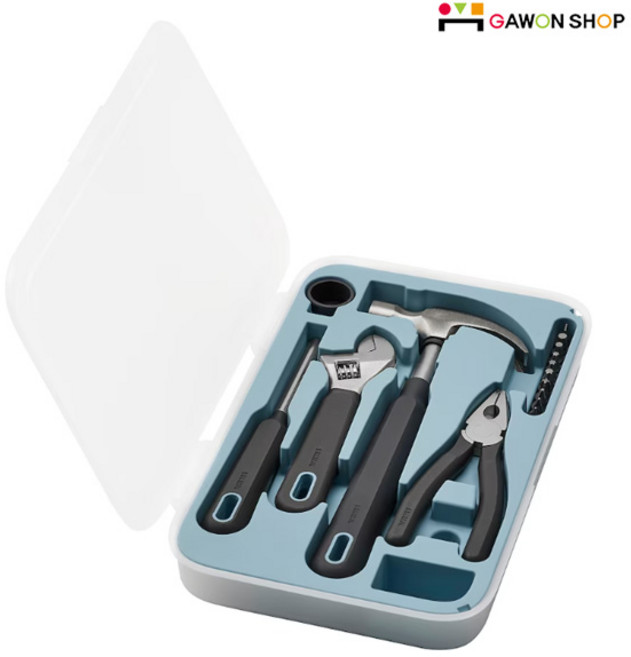 이케아 TRIXIG 15P 공구세트/망치/스패너/드라이버, 공구, 1개