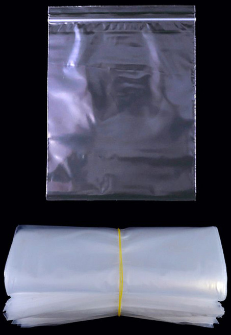 PE 투명 지퍼백 포장 비닐팩 - 25 x 35cm (50장) [WFHUOEY]