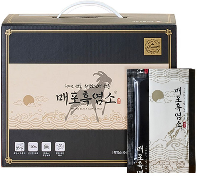 매포흑염소 진액 베이직, 115ml, 60개