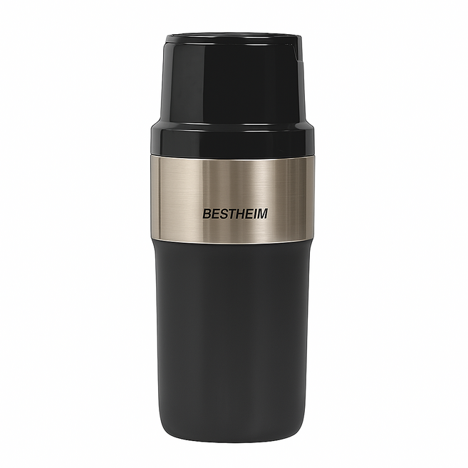 베스트하임 제스톰 스텐 304 무선 휴대용 믹서기 텀블러 530ml, 블랙
