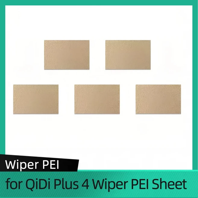 QiDi Plus4 바이메탈 노즐 핫엔드 Tech 4 3D 프린터용 0.4mm, 04 Wiper PEI 5pcs, 01 for QIDI Plus4