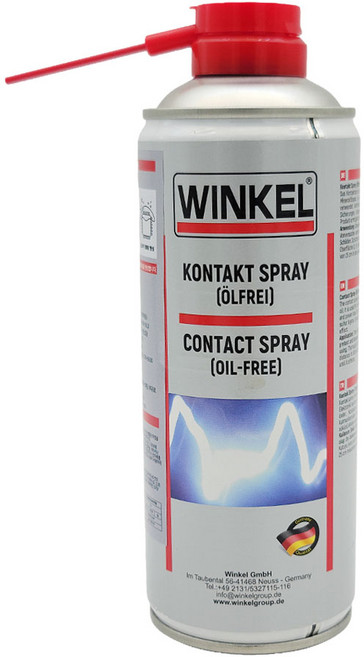 전자 기기 전기 접점 세정제 윈켈 스프레이 400ml 비오일 접촉불량 보수