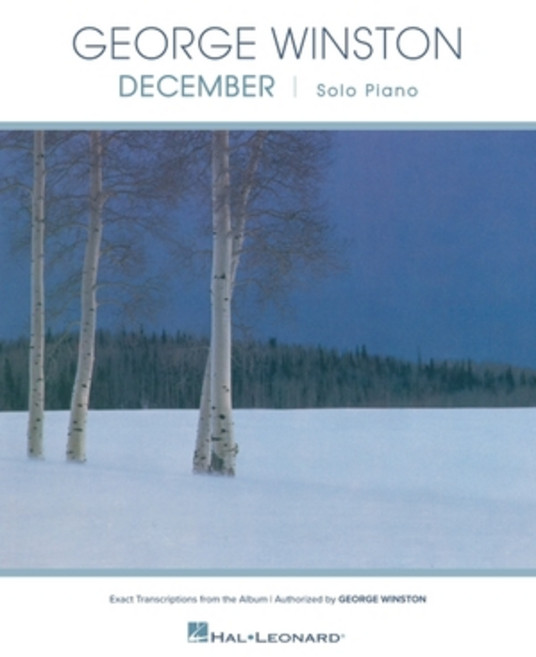 (영문도서)George Winston - December: 10 Exact Transcriptions from the Album for Piano Solo Paperback, Hal Leonard Publishing Corp..., English, 9798350158748
