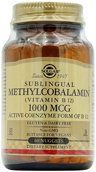 솔가 서브링구얼 메틸코발라민 (비타민B12) 1000 mg 60정, 1 - 쿠팡
