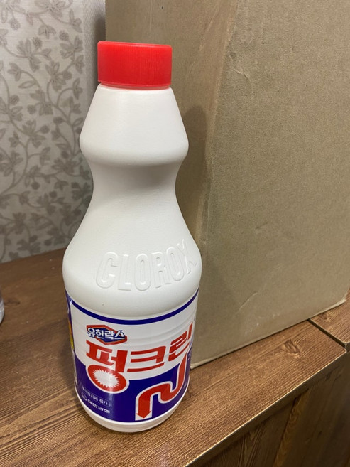 유한락스 싱크대 배수구클리너 펑크린 1L 8개, 유한락스 싱크대 배수구클리너 펑크린 1L, 8개, 1개