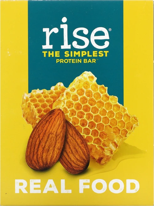 Rise Bar 심플리스트 프로틴바 아몬드 꿀 12개입 개당 60g(2.1oz) 1팩, 2kg, 1개 - 쿠팡