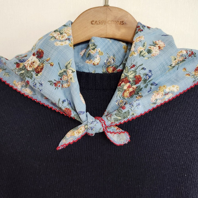 보라월드 국내산 성인목수건 목손수건 스카프