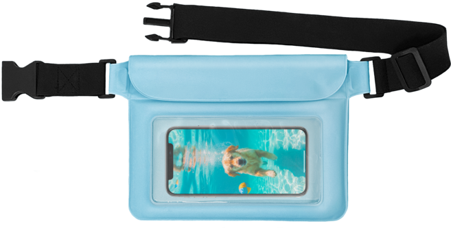 라비 핸드폰 방수팩 스마트폰 방수가방, 1개, 스카이블루