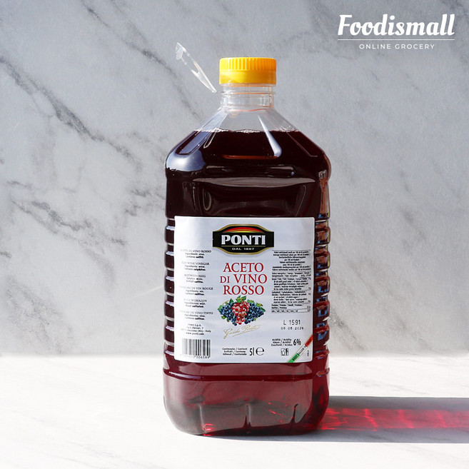 폰티 레드 와인식초, 1개, 5L