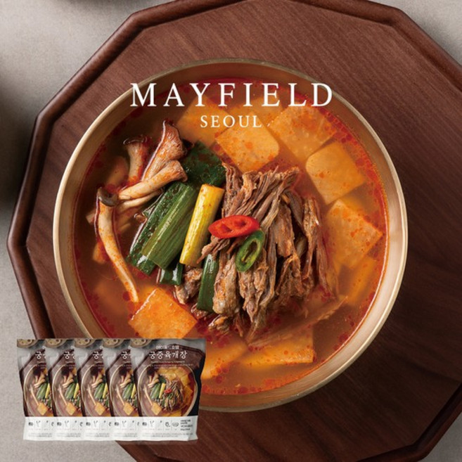 [메이필드호텔] 궁중육개장 600gx5팩, 메이필드 호텔 [메이필드호텔] 궁중육개장 600gx5팩, 600g, 5개