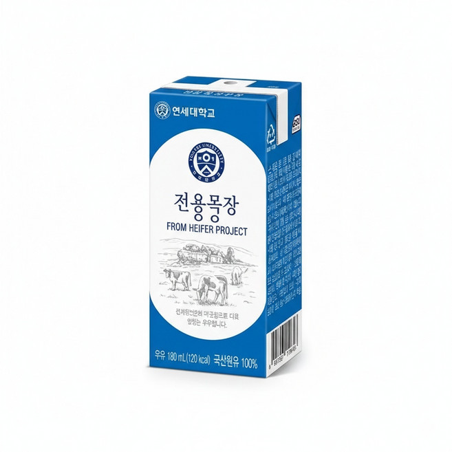 연세우유 더클래식 멸균우유 180ml 24팩