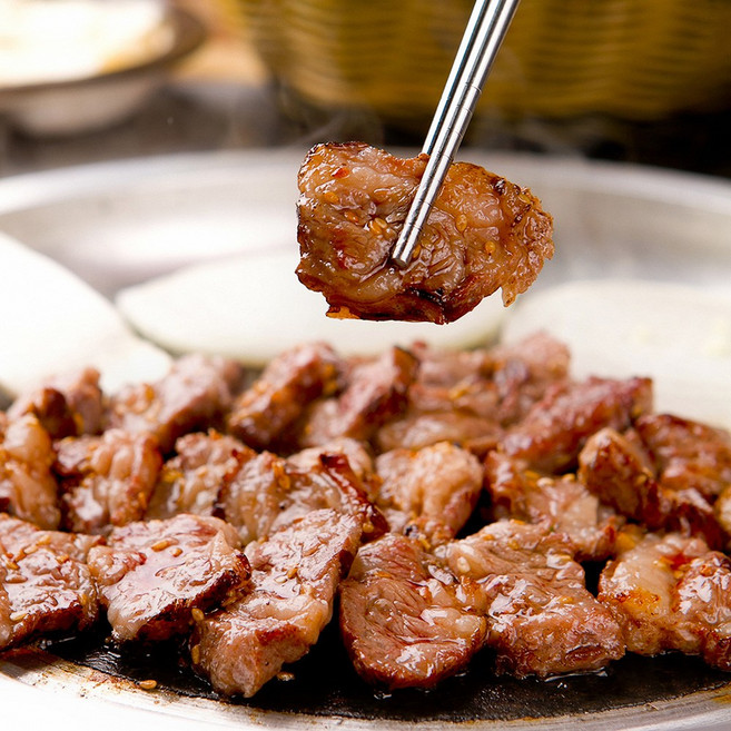 미다몰 그곳에가면 소 특수부위 양념 안창살 400g+400g+400g+400g 구이용 불고기용, 4개, 400g