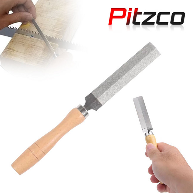 피츠코 다이아몬드 연마줄 쇠줄 줄칼 평줄 다이아몬드줄 야스리 150mm, 5개