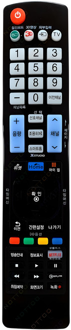 낫투 LG TV 전용 리모컨, COMBO-2201, 1개