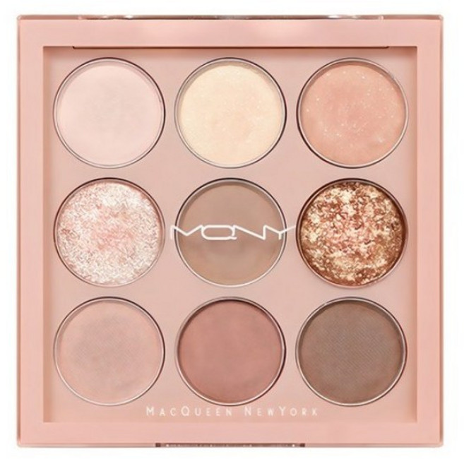 맥퀸뉴욕 1001 톤온톤 섀도우팔레트 프로9구 누드무드 3917290, 누드무드 컬러, 1개