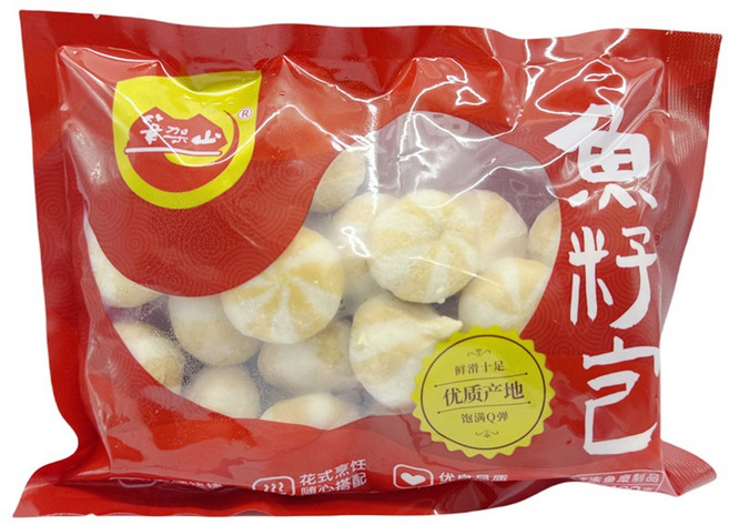 홍홍 중국식품 날치알 피쉬볼 완자볼 마라탕사리 훠궈사리 중국 날치알볼, 400g, 3개