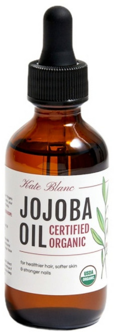 케이트블랑 유기농 호호바오일 USDA 오가닉 인증 100% 비정제 냉압착, 120ml, 1개