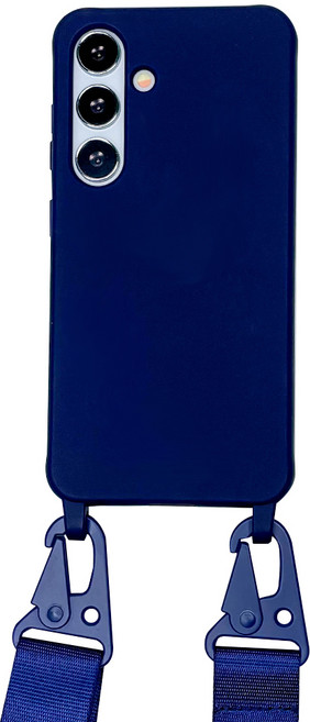 갤럭시 실리콘 줄 목걸이 심플 무지 키즈폰 휴대폰 케이스