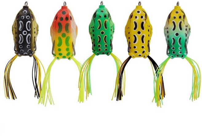 FISHHUNTER 개구리 루어 5종세트, 5g, 1개