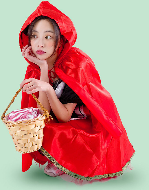 반티콜 특이한반티 빨간망토 차차 졸업사진 할로원코스튬의상 코스프레반티 국내배송상품