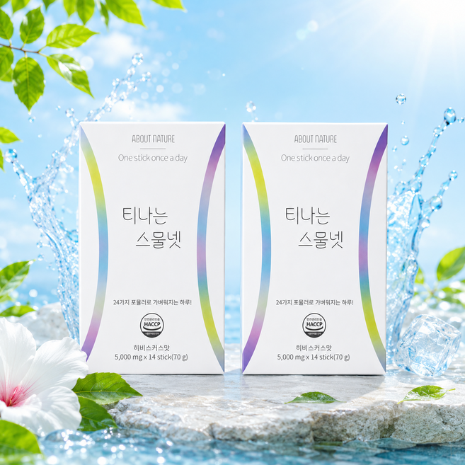 히비스커스맛 붓기차 티나는 스물넷, 2개