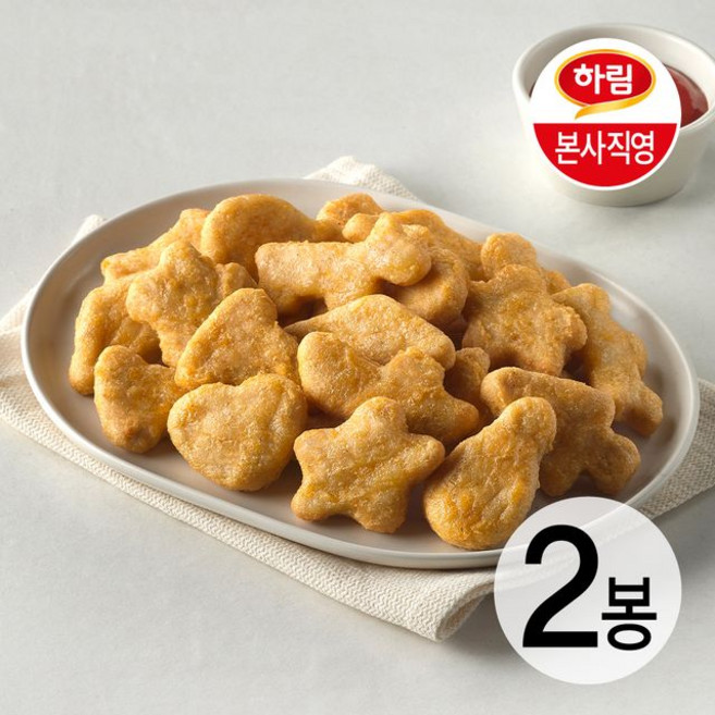 하림 치킨너겟(2), 2개, 1kg