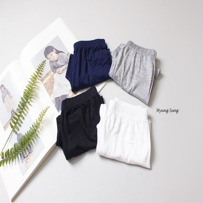 모찌스토리 주니어 여아 초등학생 7부 쿨 텐셀 아이스 레깅스