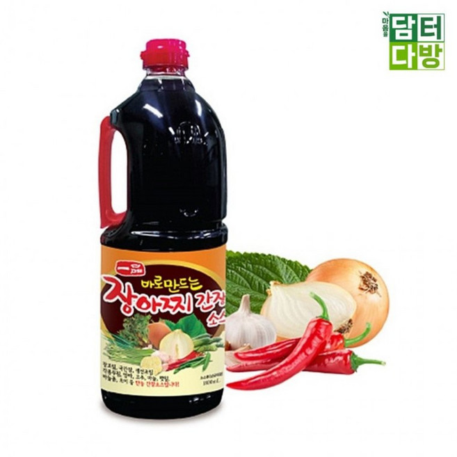 광야식품 장아찌 1800ml 간장소스, 1g, 1개