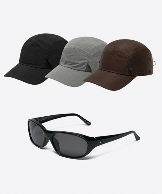 [노드랩스] [SET] DEV:3 SUNGLASS CUT BALLCAP & (3 COLOR)