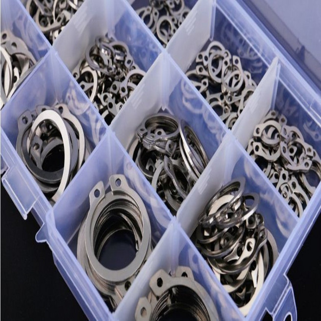 스테인레스 스틸 C 클립 와셔 모음 키트 서클립 고정 링 4 5 6 8 9 10 11 12 15 16 17 18 20 22/25mm 250, 01 mixed 250pcs