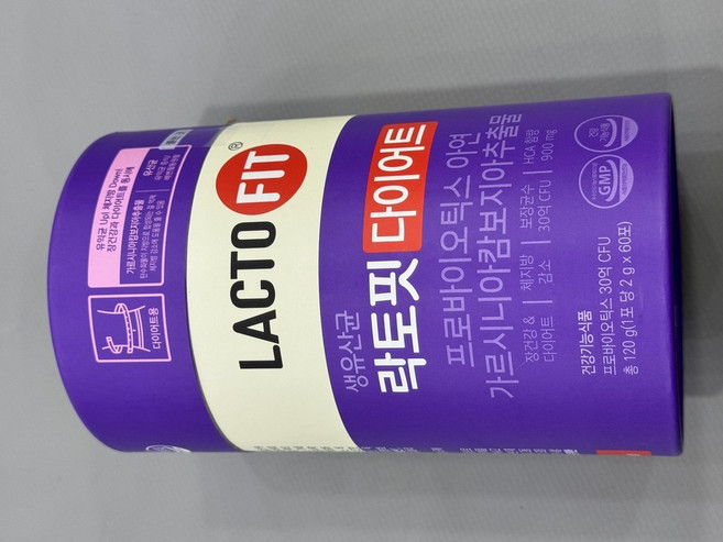 락토핏 다이어트 유산균 60p, 120g, 1개