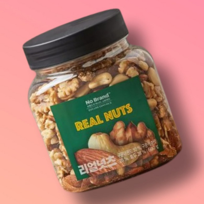 노브랜드 리얼넛츠, 600g, 2개