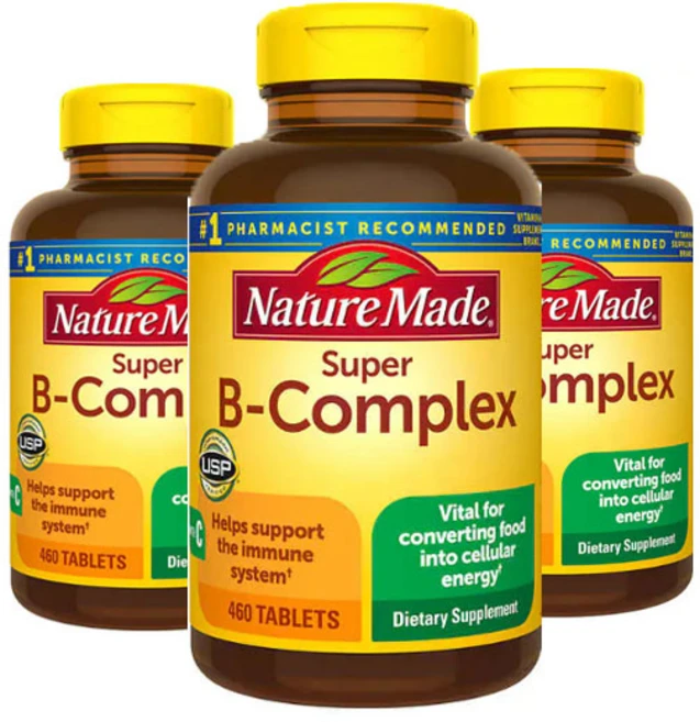 네이쳐 메이드 슈퍼 B 컴플렉스 460정 (타블렛) Nature made Super Complex 460tabs -3개 SET, 3개 - 쿠팡