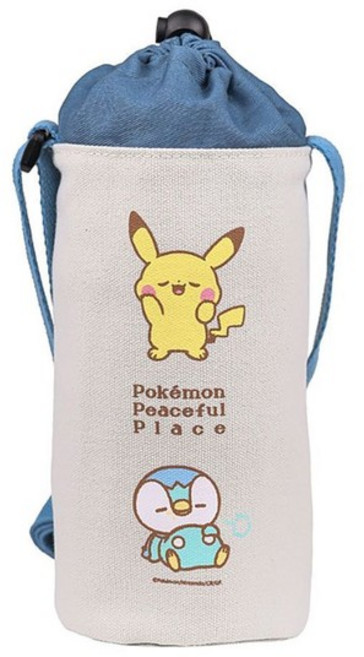 릴팡 포켓몬 어깨끈 보온보냉 물통주머니, 혼합색상, 1세트