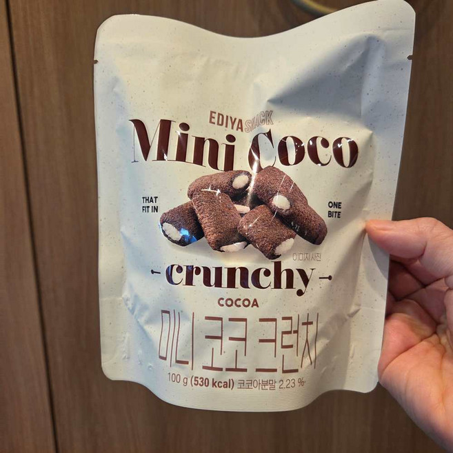 이디야 미니코코크런치, 1개, 100g