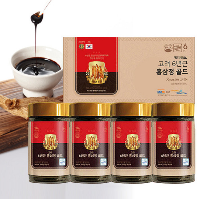 더존건강 6년근 홍삼정 골드, 960g, 1개