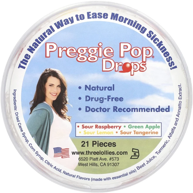 Preggie Preggie Pop Drops 사워 프루트 21개 - 쿠팡