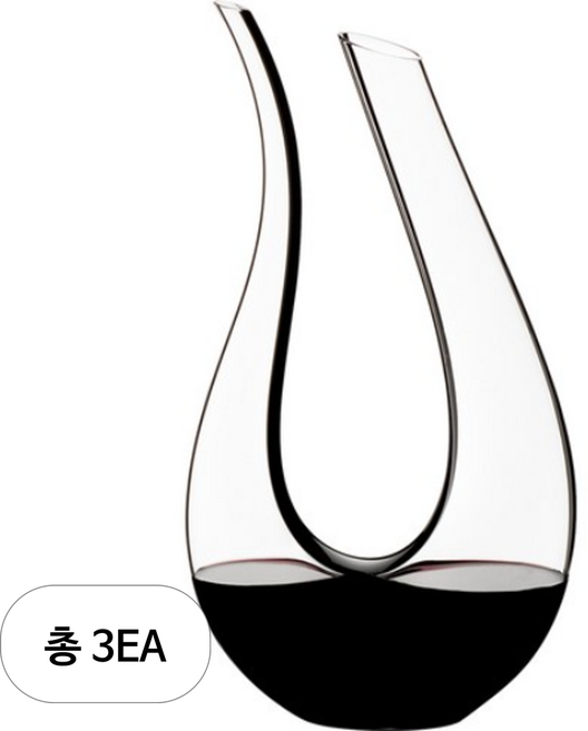 리델 디캔터 블랙타이 아마데오 4100/83, 3개