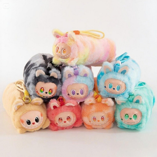 hybe 폭신한 라부부 중학생 고등학생 필통 우정템, 옐로우