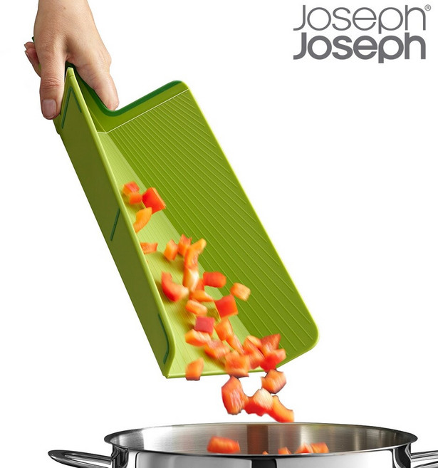 [조셉조셉] NEW 접이식 도마 PLUS 그린 (대), 1개
