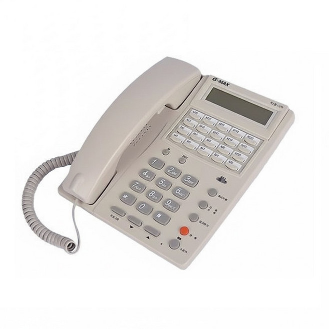 맥스텔 CS-7N 키폰기능 유선전화기 국선 내선 발신자표시 스피커폰