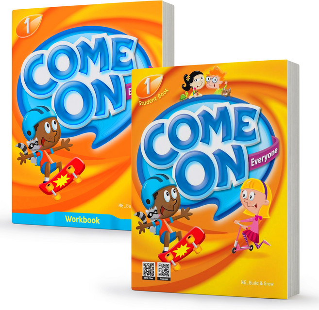 Come On Everyone 1 2 3 4 5 6 SB+WB (전2권) 택 컴온에브리원 빌드앤그로우, Level 1 Set (전2권)