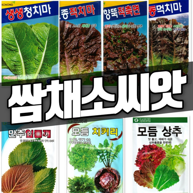 잎채소씨앗모음 상추씨앗 상추씨 모듬상추씨앗 모듬치커리씨앗 들깨잎씨앗 쌈용, 7. 잎들깨씨앗 20g, 1개