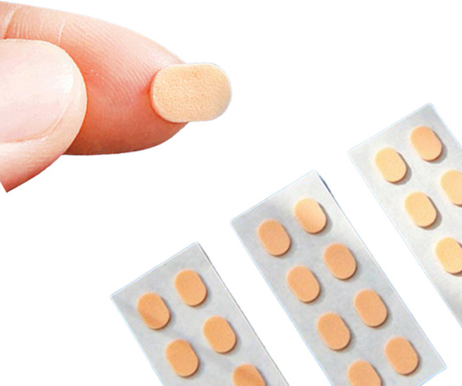 야마꼬 땀나는 여름 안경 자국 흘러내림 통증 방지 코받침 코패드 스티커 12쌍