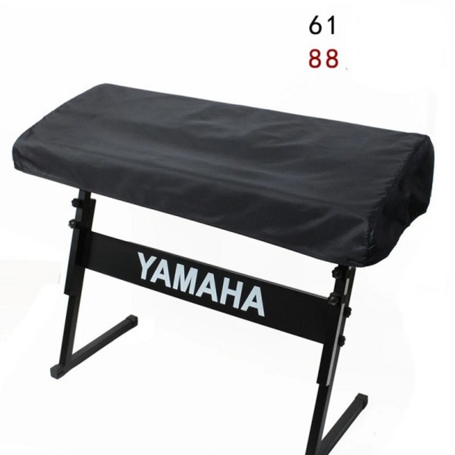 61 / 88 키 키보드 전자 오르간 먼지 커버 검정색 피아노 보호 가방 Yamaha Casio Roland KORG에 적합, 01 88 key